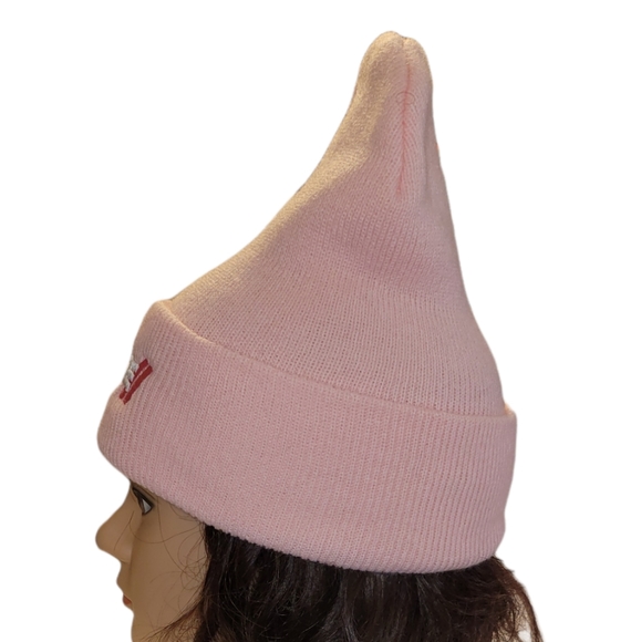 Dodge Car Logo Pink Acrylic Beanie New With Tag - Picture 3 of 9